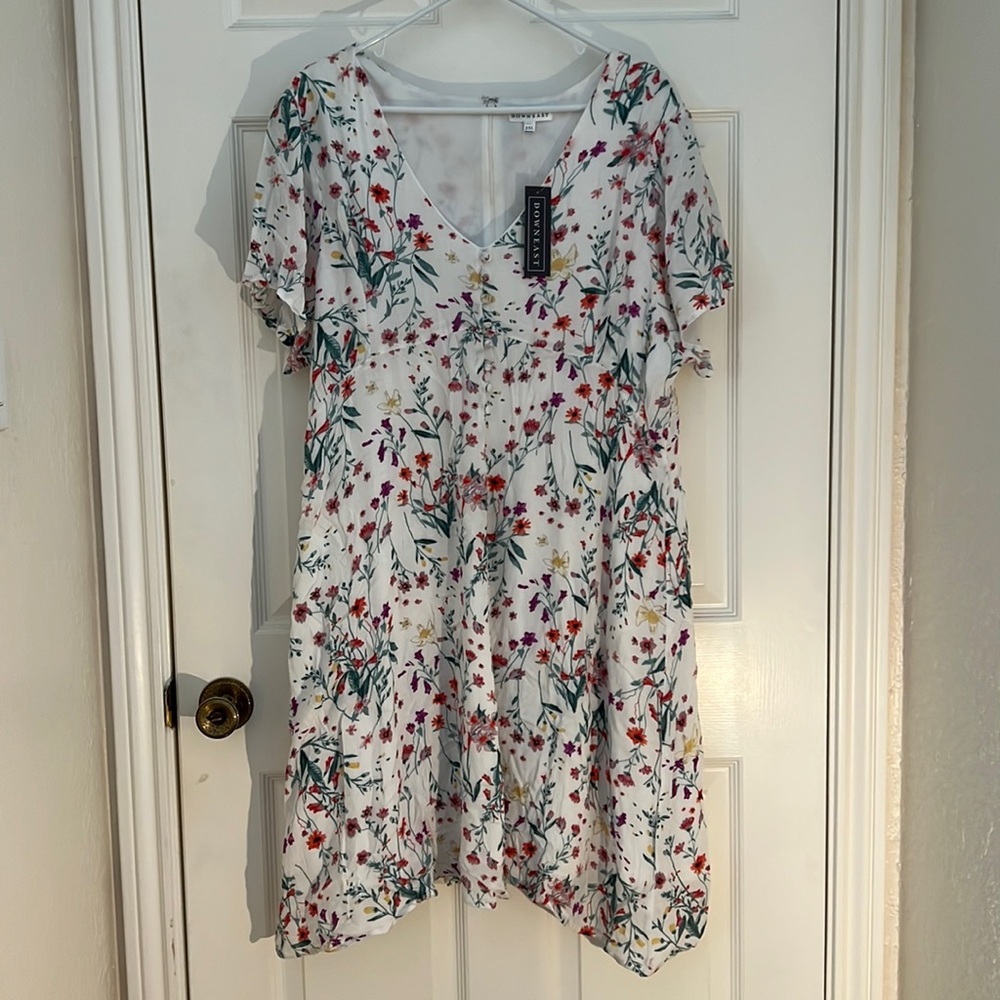 Floral DownEast Mini Dress
